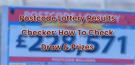 when does the postcode lottery get drawn|Prize Draw Calendar .